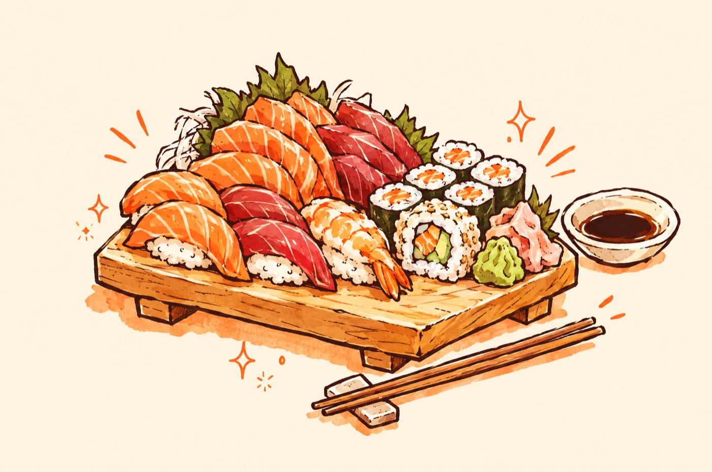 The Best All-You-Can-Eat Sushi in Dubai