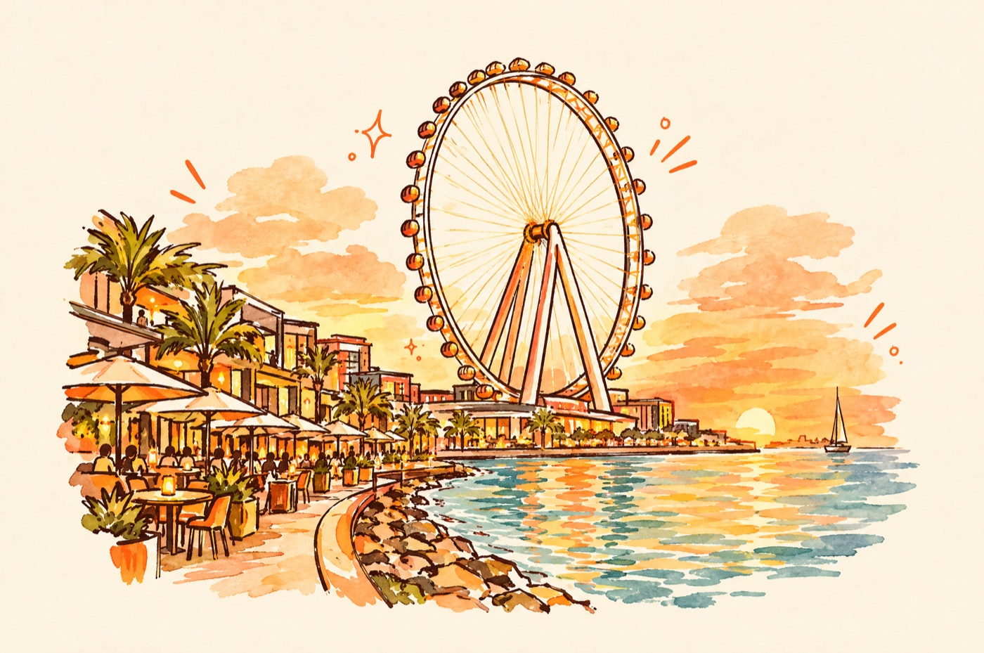 The Best Restaurants in Bluewaters