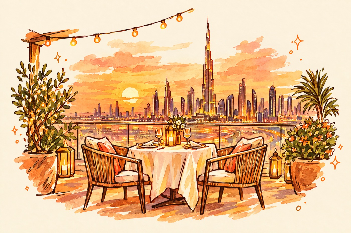 The Best Rooftop Restaurants in Dubai