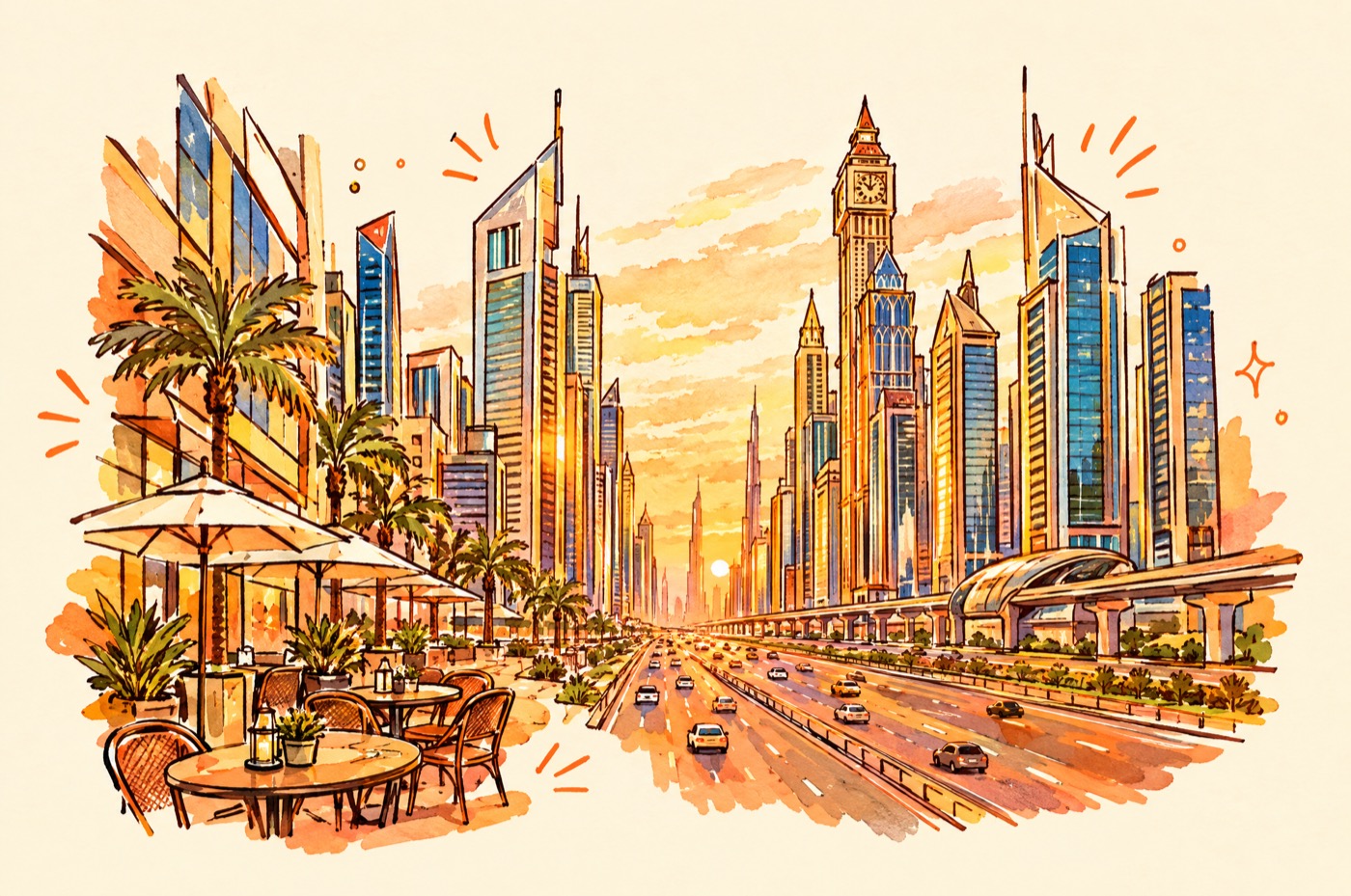 The Best Restaurants on Sheikh Zayed Road